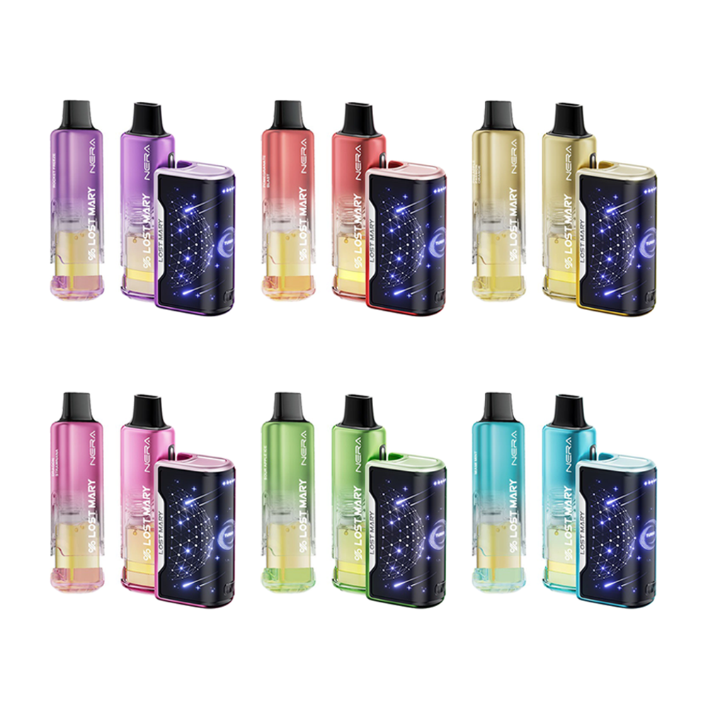 [LM-NERA-BLACKBERRY] Lost Mary – Nera Fullview Kit – 70000 Puffs 24mL (Blackberry Blueberry + Blue Razz Ice)