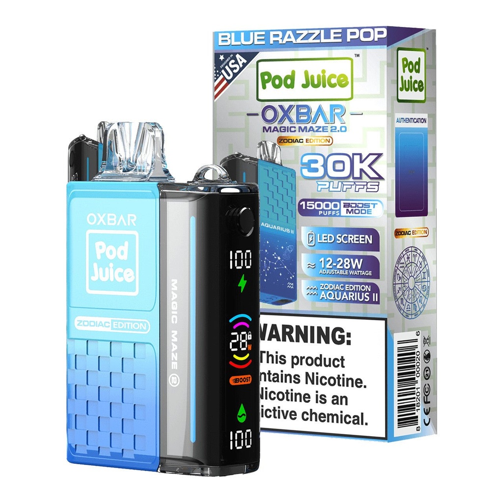 OXBAR MAGIC MAZE 30K PUFFS DISPOSABLE - POD JUICE EDITION