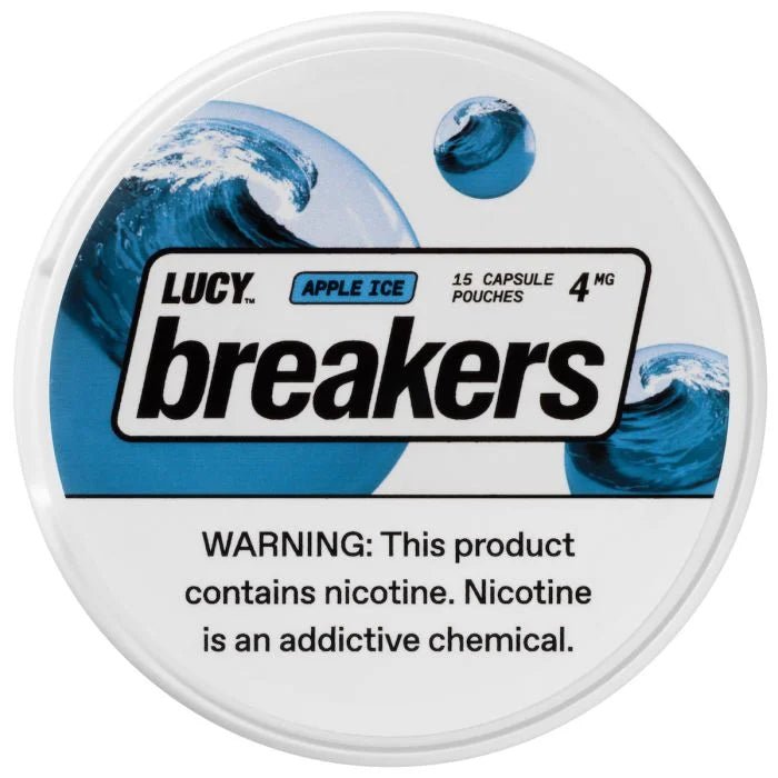 LUCY BREAKERS NICOTINE POUCHES - APPLE ICE (4mg)