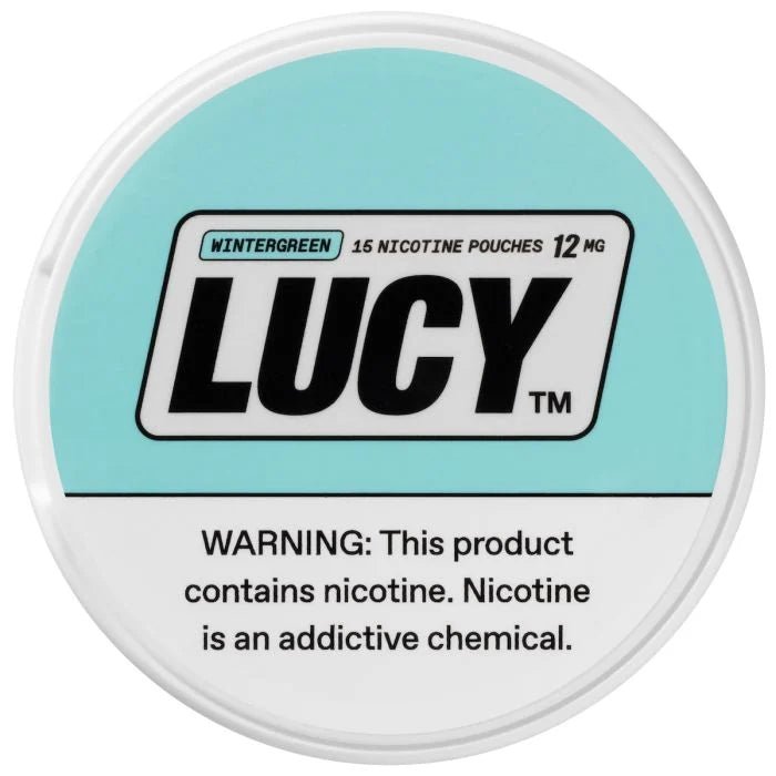 LUCY NICOTINE POUCHES - WINTERGREEN (12mg)
