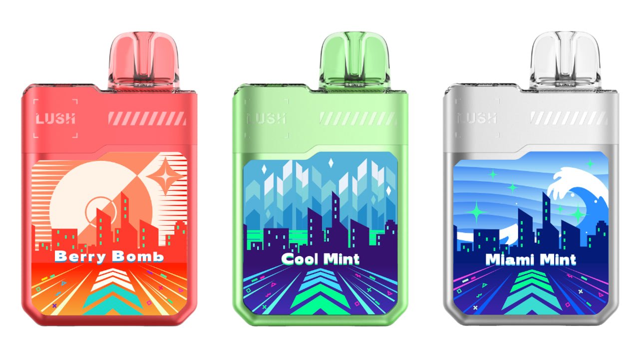 GEEKBAR DIGIFLAVOR LUSH 20K DISPOSABLE DEVICE (BLUE RAZZ ICE)