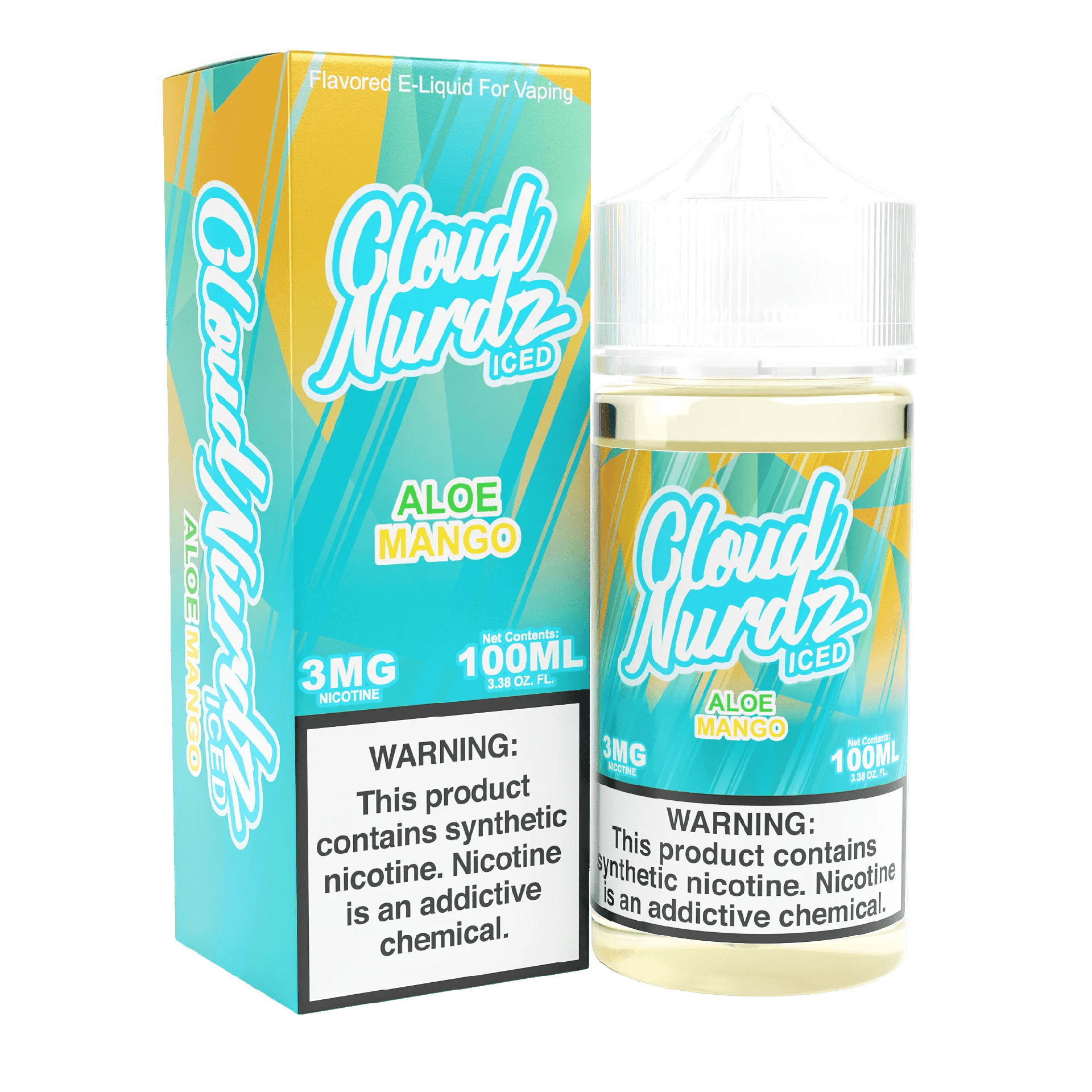 CLOUD NURDZ - ALOE MANGO ICED - 100ML (3mg)