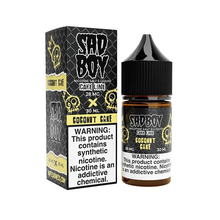 SADBOY SALTS - COCONUT CAKE - 30ML (28mg)