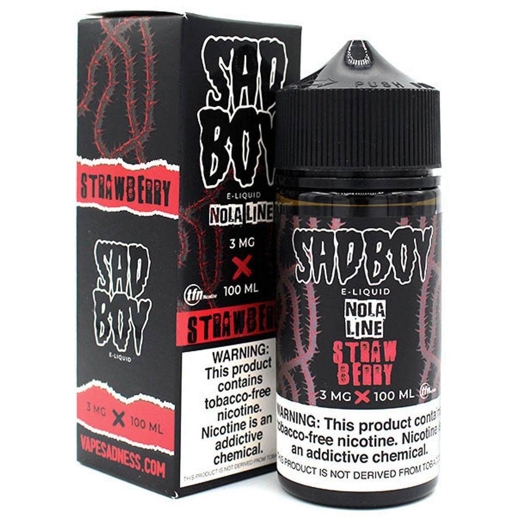 SADBOY - STRAWBERRY NOLA - 100ML