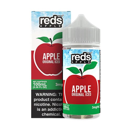REDS APPLE EJUICE - APPLE ICED - 100ML (0mg)
