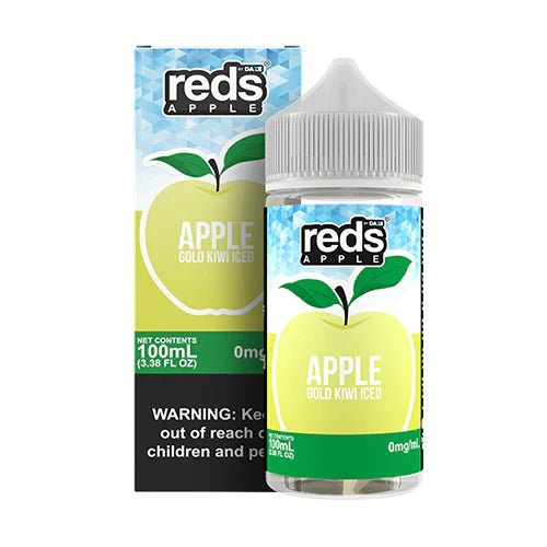 REDS APPLE EJUICE - GOLD KIWI ICED - 100ML (0mg)