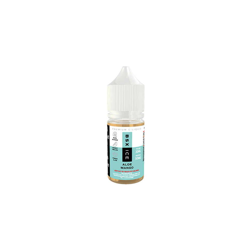 Aloe Mango Ice Nic Salt 30mL – Basix Salts by Glas Vapor (30mg)