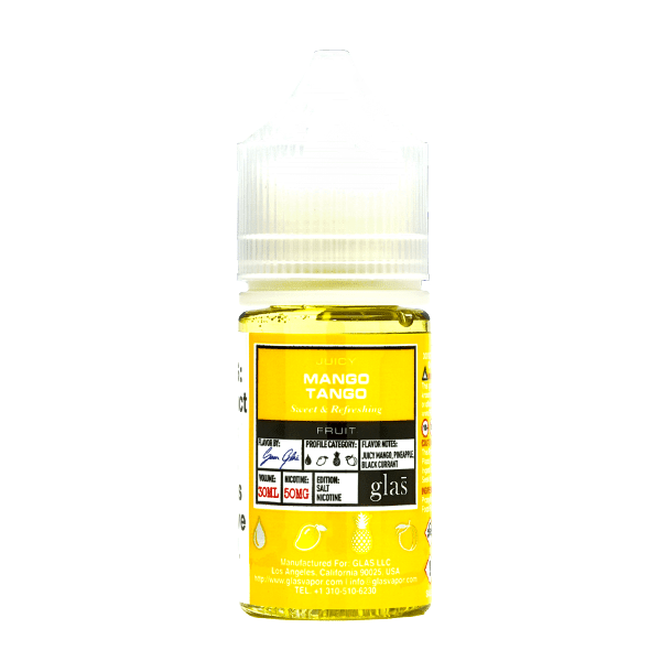 Mango Tango Nic Salt 30mL – Basix Salts by Glas Vapor (30mg)