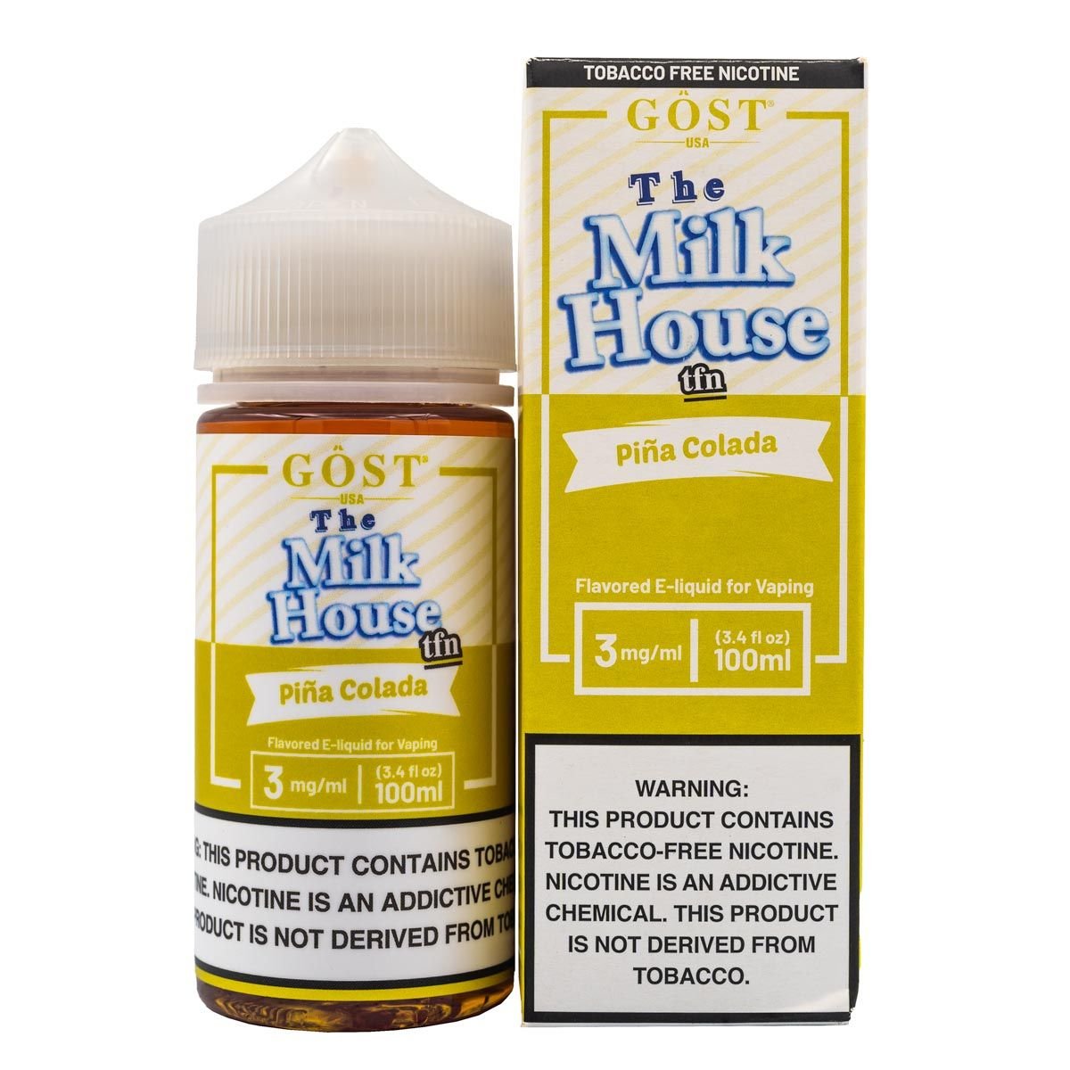 THE MILK HOUSE - PINA COLADA - 100ML (3mg)