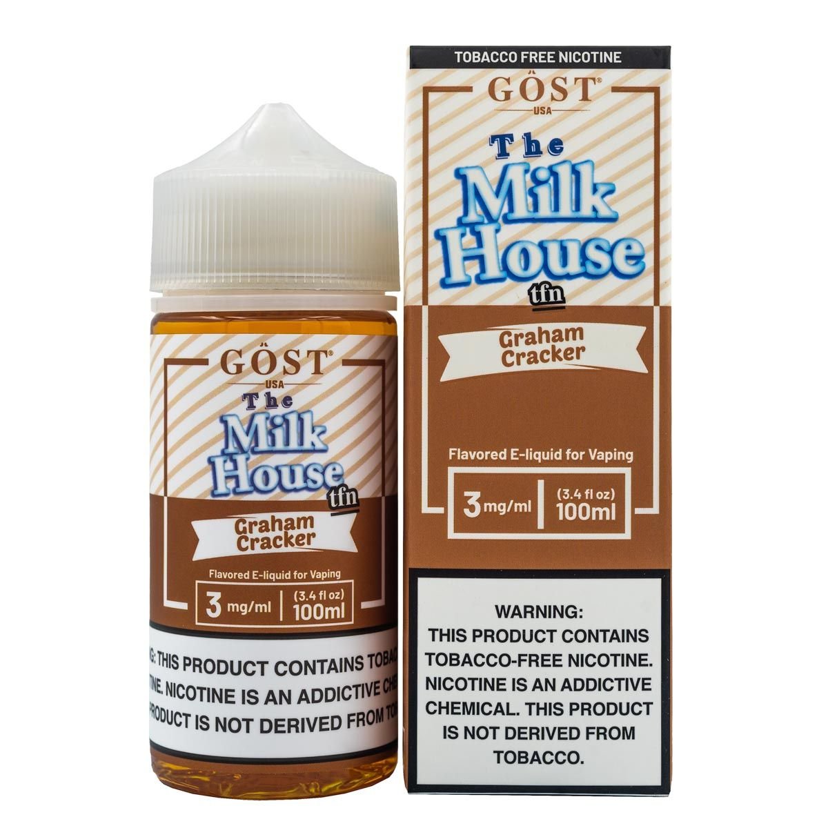 THE PANCAKE HOUSE - GRAHAM CRACKER - 100ML (3mg)