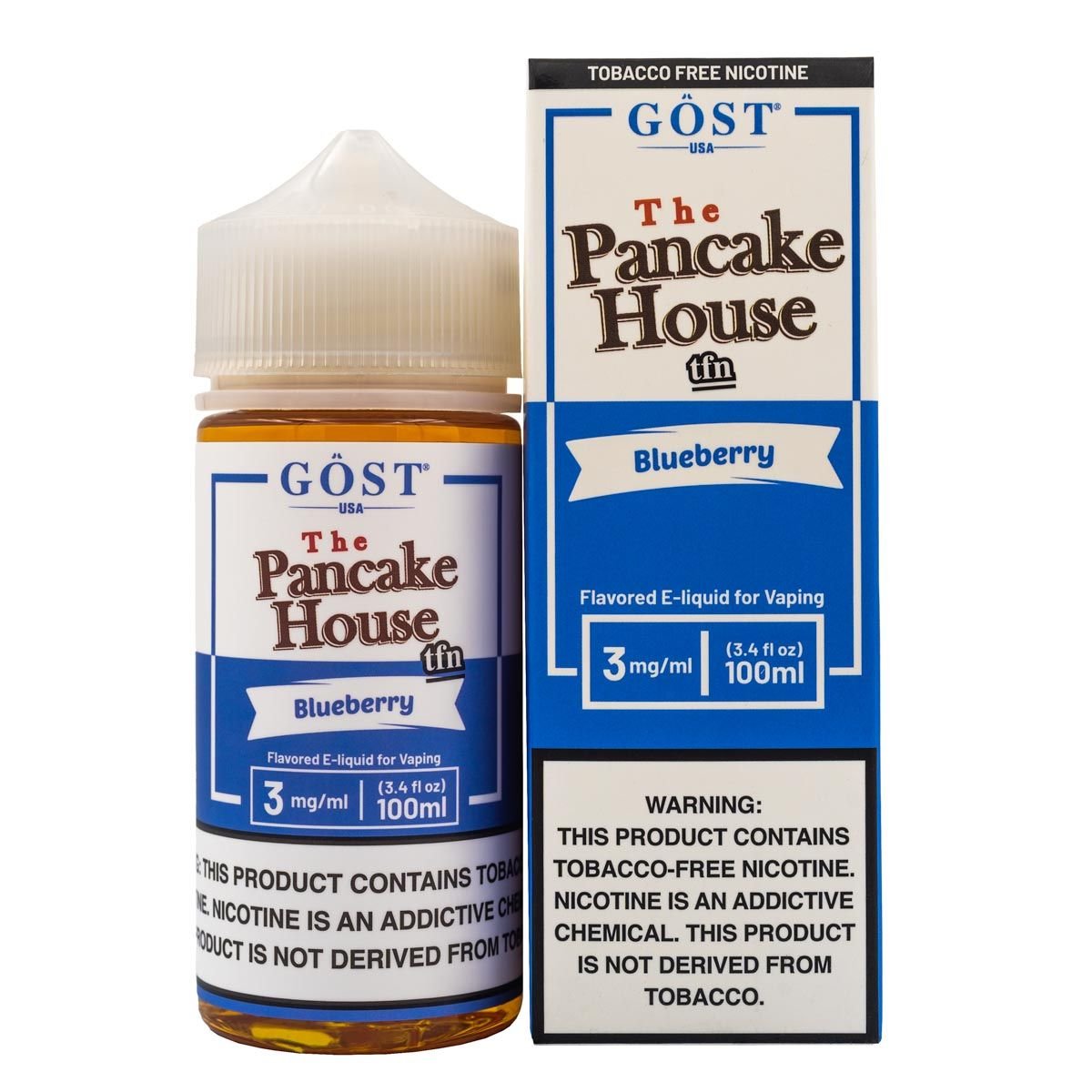 THE PANCAKE HOUSE - BLUEBERRY - 100ML (3mg)