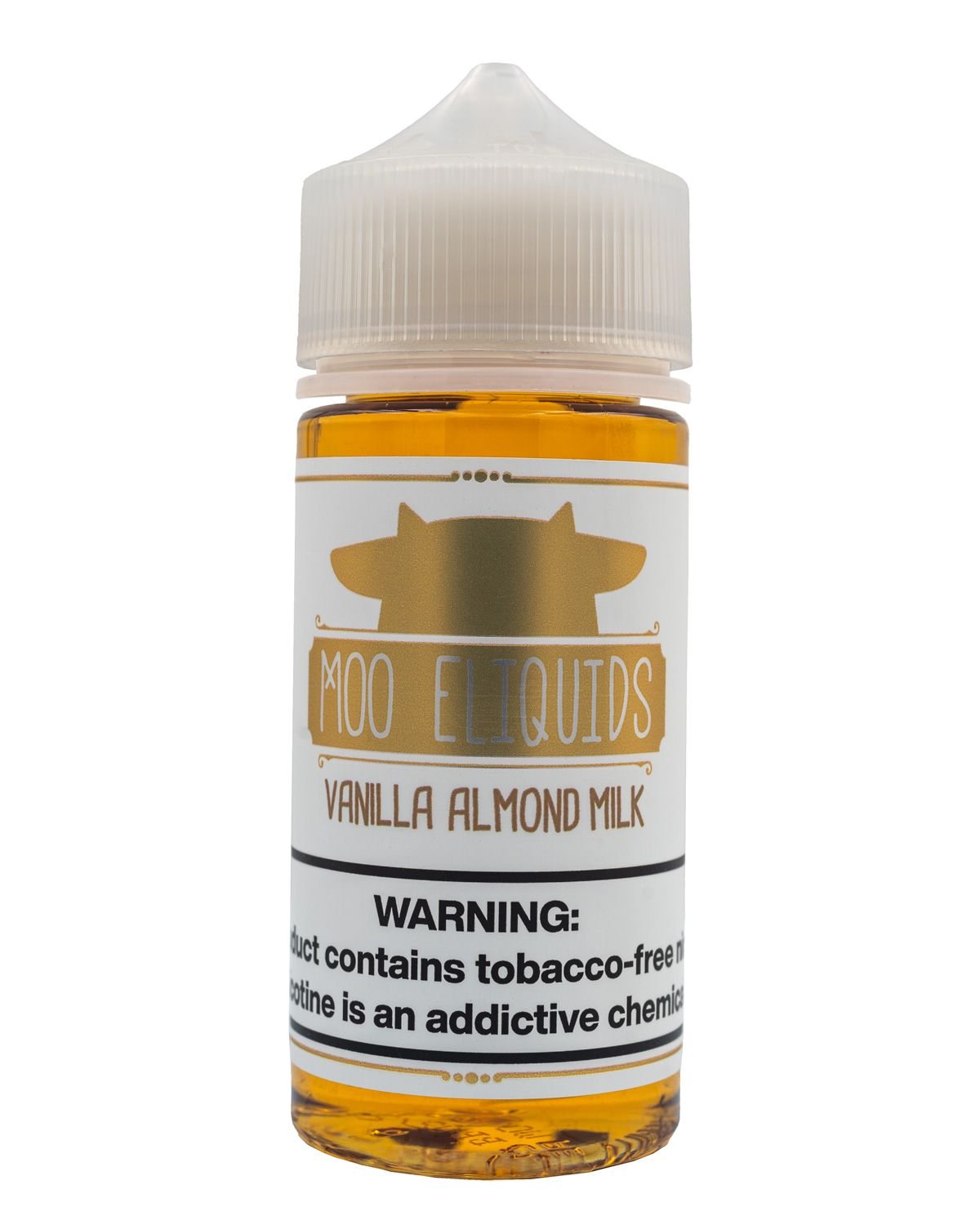 MOO ELIQUIDS - VANILLA ALMOND MILK - 100ML (0mg)