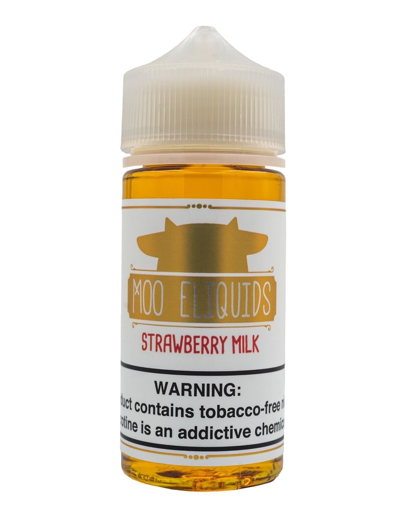 MOO ELIQUIDS - STRAWBERRY MILK - 100ML