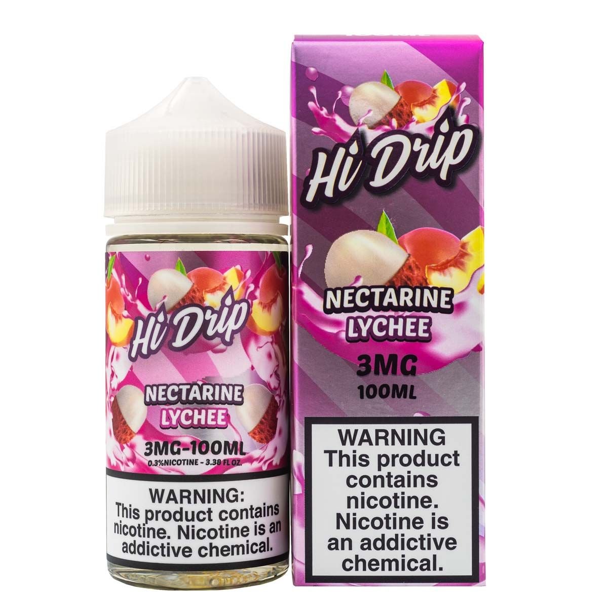 HI DRIP - NECTARINE LYCHEE - 100ML (0mg)