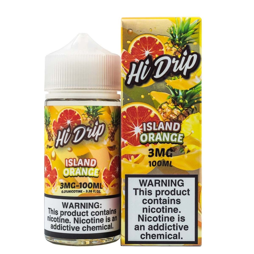 HI DRIP - ISLAND ORANGE - 100ML