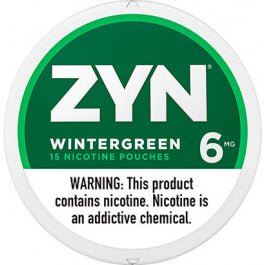 ZYN - WINTER GREEN - NICOTINE POUCHES (3mg)