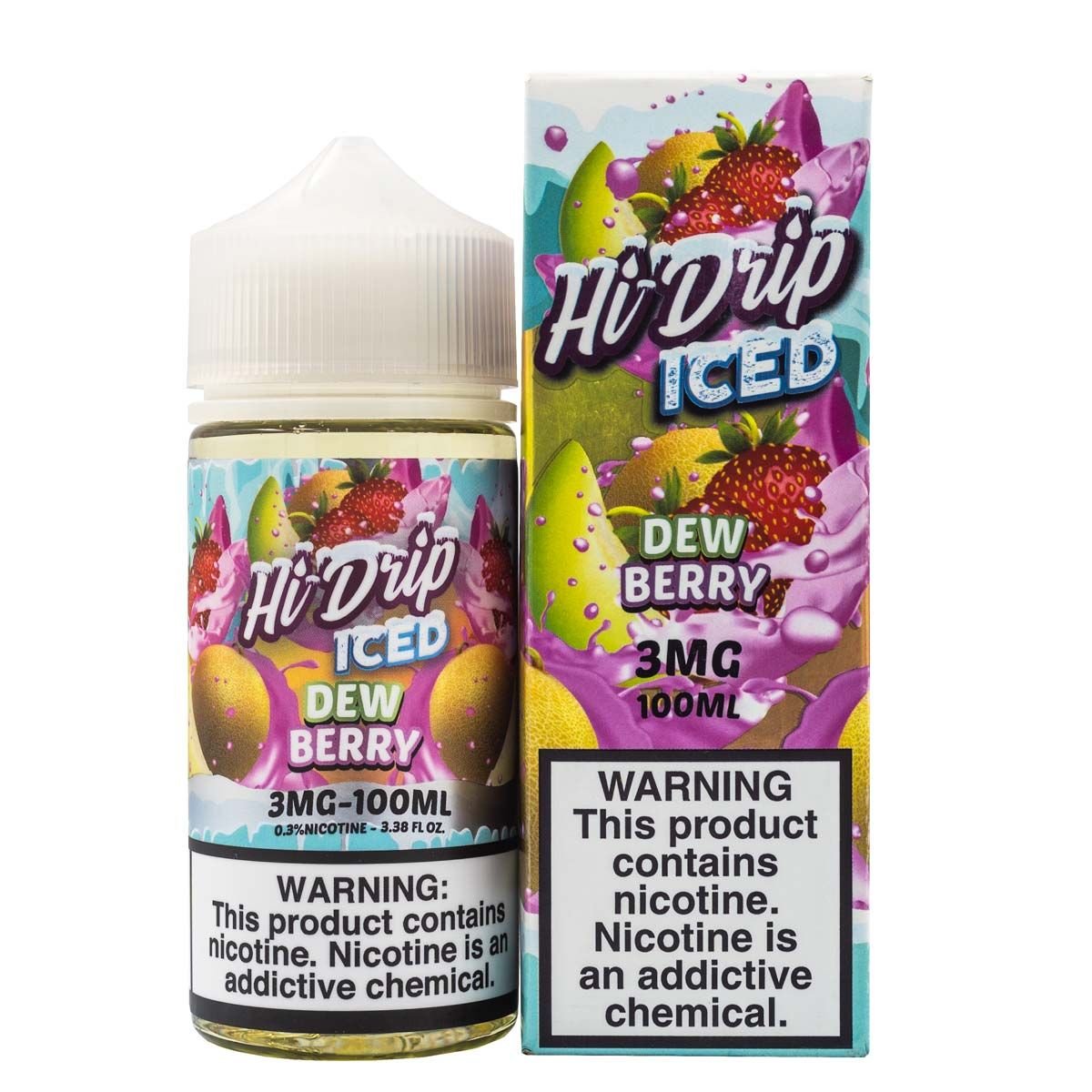HI DRIP - DEW BERRY ICED - 100ML (0mg)