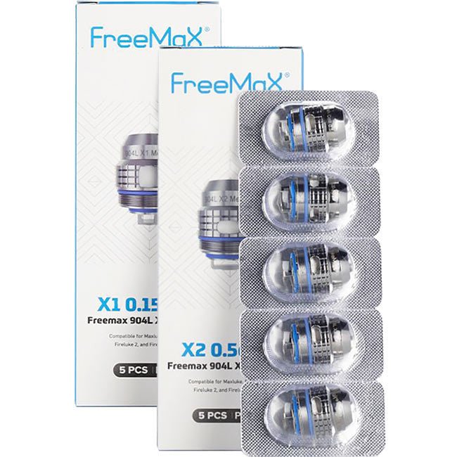 FREEMAX MAXLUKE 904L REPLACEMENT COILS (0.15ohm 904L X1 Single Mesh Coils)