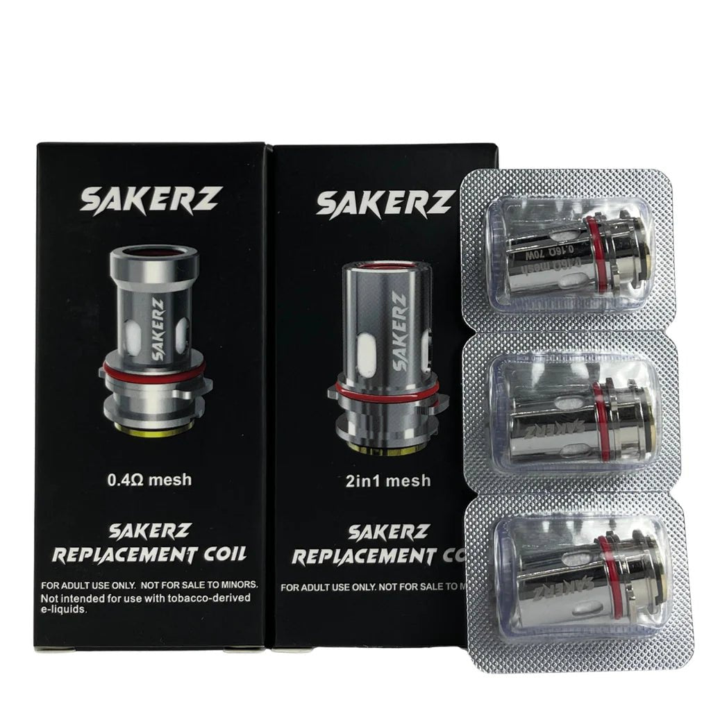 HORIZON SAKERZ REPLACEMENT COILS - 3PK (0.16ohm Mesh Coils)