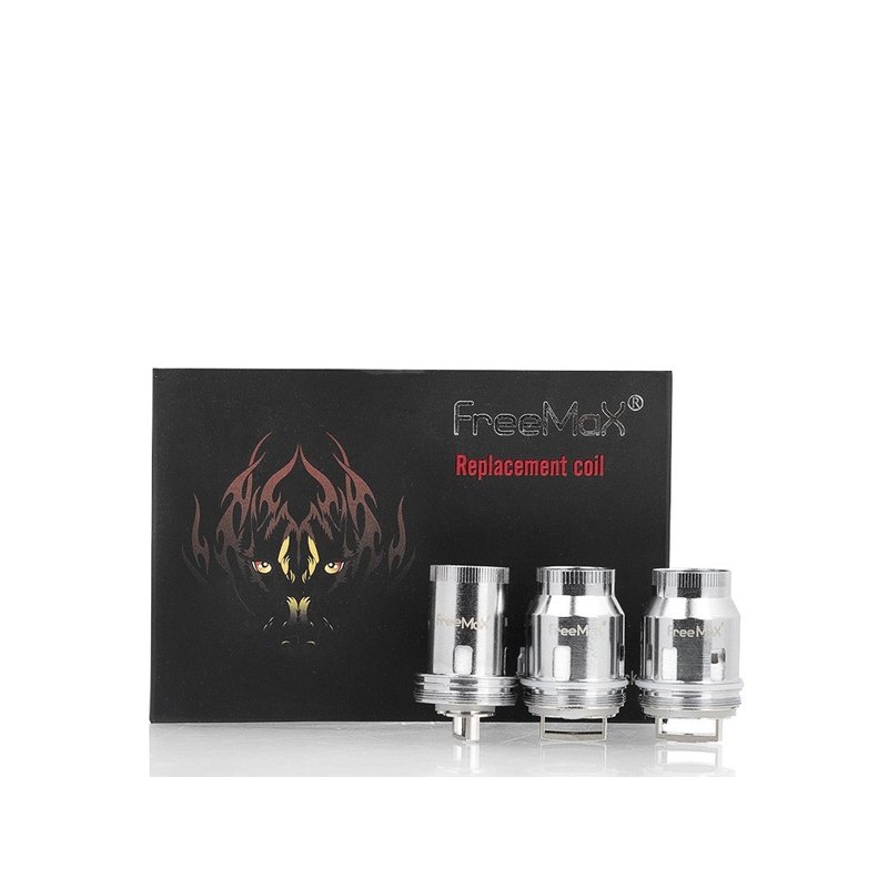 FREEMAX FIRELUKE MESH PRO REPLACEMENT COILS - 3PK (0.12ohm SS316L Singe Mesh Coils)