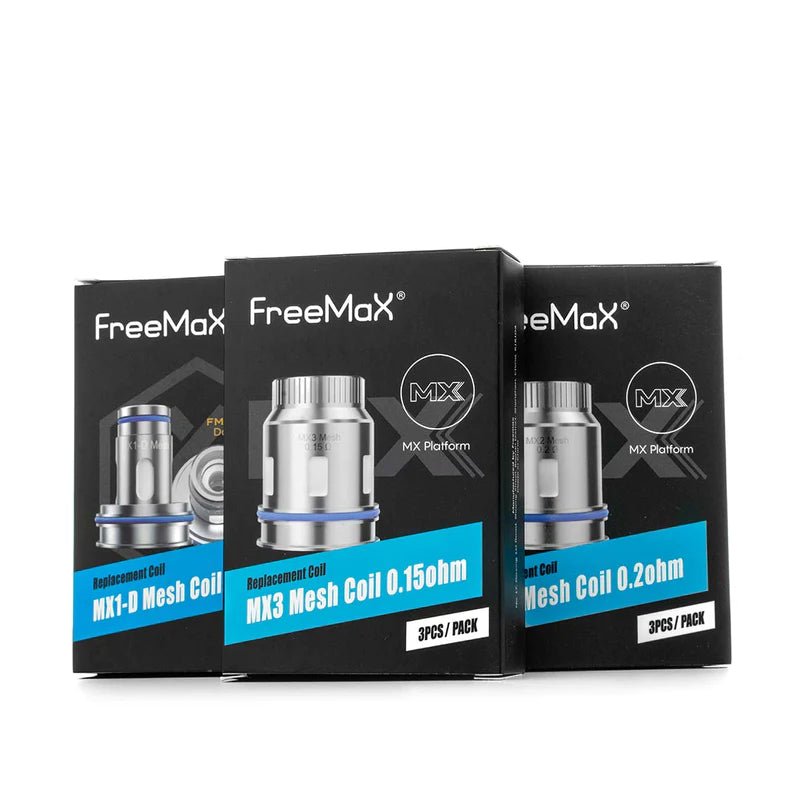 FREEMAX MX REPLACEMENT COILS - 3PK (MX1 - D Mesh Coil 0.15ohm)