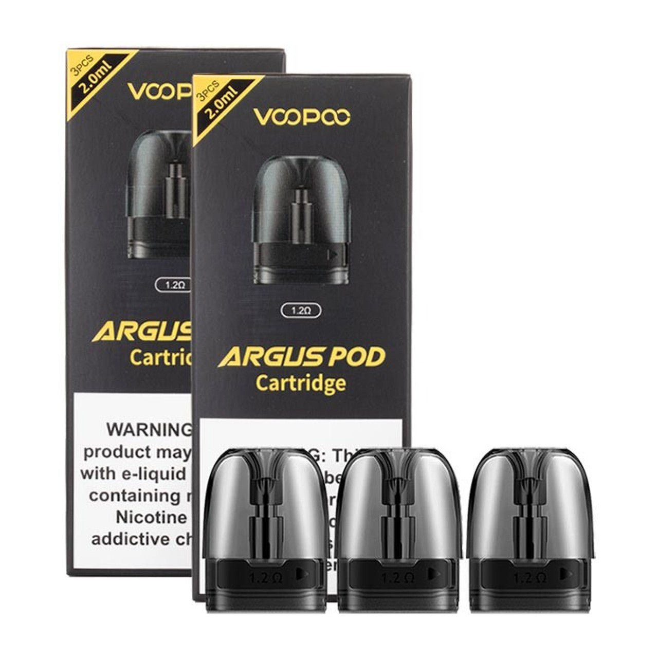 VOOPOO ARGUS POD REPLACEMENT PODS - 3PK (0.7ohm Pods)