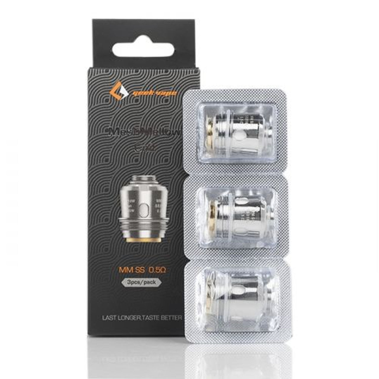 GEEK VAPE - MESHMELLOW MM REPLACEMENT COILS - 3PK (0.4ohm MM X2 MeshMellow Coils)