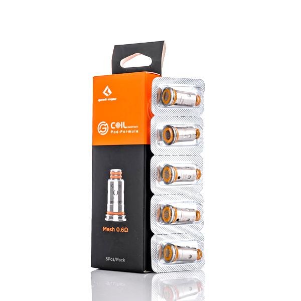 GEEK VAPE G REPLACEMENT COILS - 5PK (1.2ohm G S Coils)