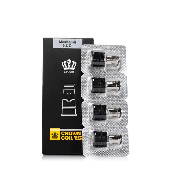 UWELL CROWN M REPLACEMENT COILS - 4PK (0.4/0.8ohm Crown M Twin Coils)