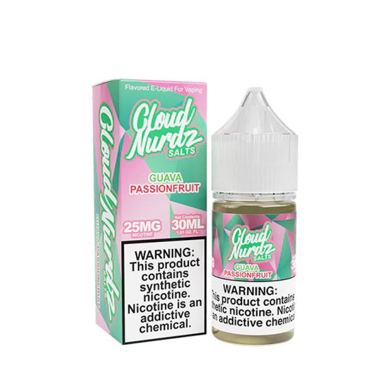 CLOUD NURDZ - GUAVA PASSIONFRUIT - 30ML (25mg)
