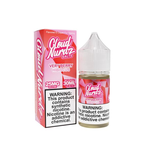 CLOUD NURDZ - VERY BERRY HIBISCUS - 30ML (25mg)