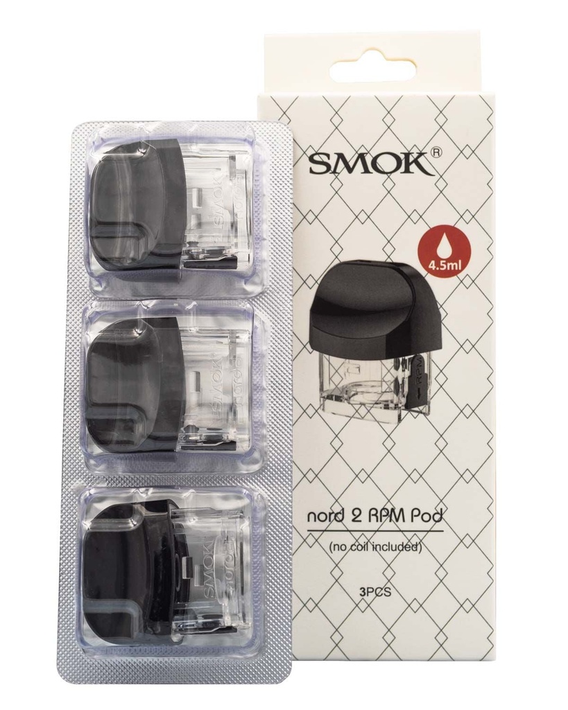 SMOK NORD 2 REPLACEMENT PODS - 3PK