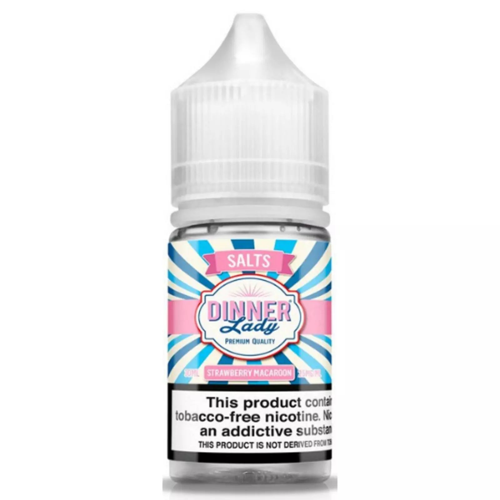 DINNER LADY - STRAWBERRY MACAROON - 30ML (25mg)