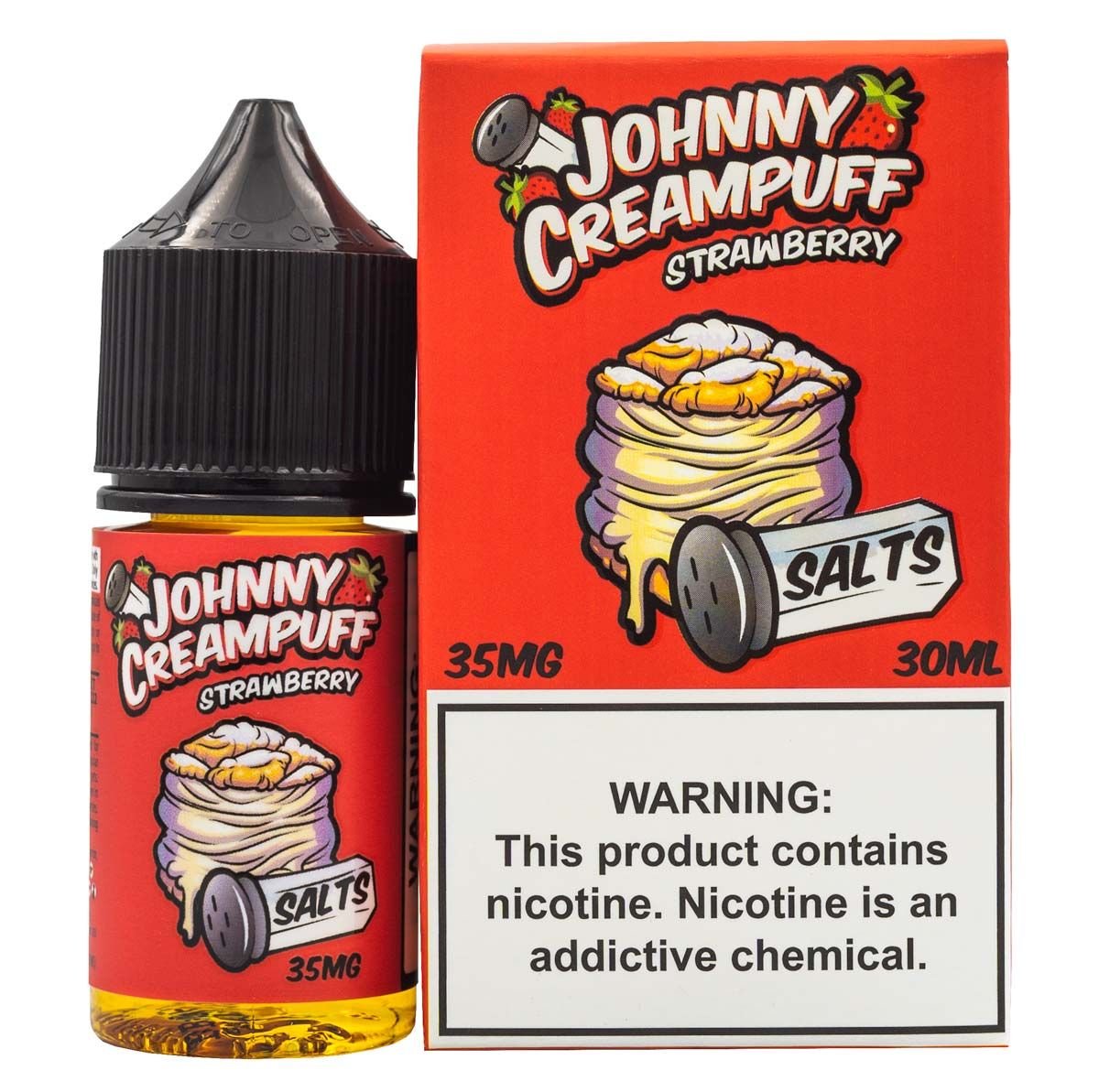 JOHNNY CREAMPUFF - STRAWBERRY - 30ML (35mg)
