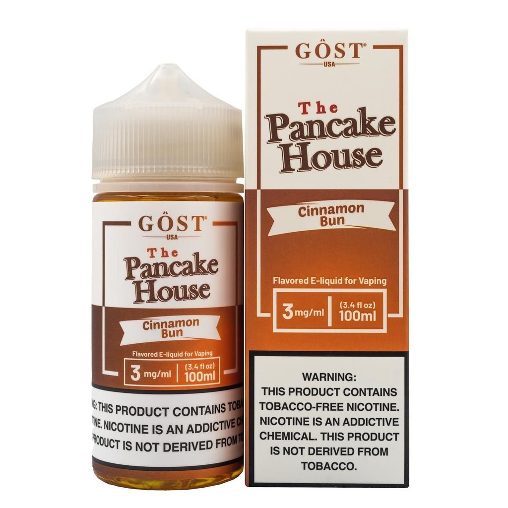 THE PANCAKE HOUSE - CINNAMON BUN - 100ML