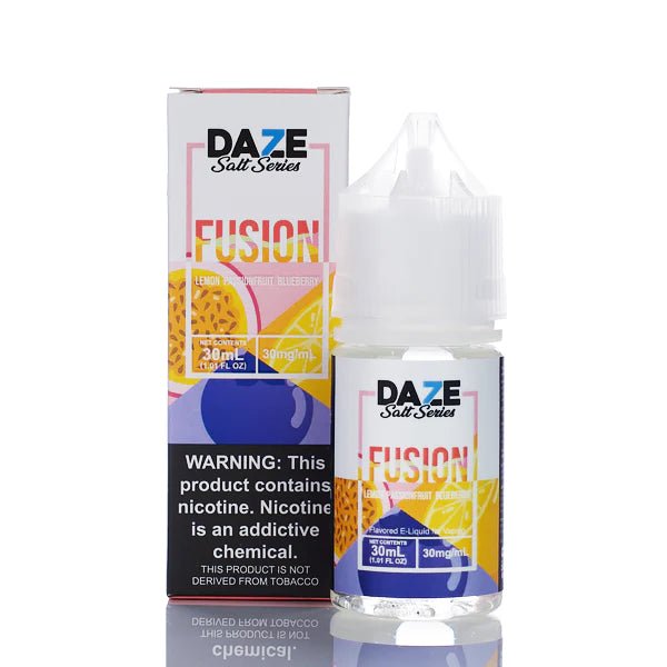 7 DAZE FUSION - LEMON PASSIONFRUIT BLUEBERRY - 30ML (30mg)
