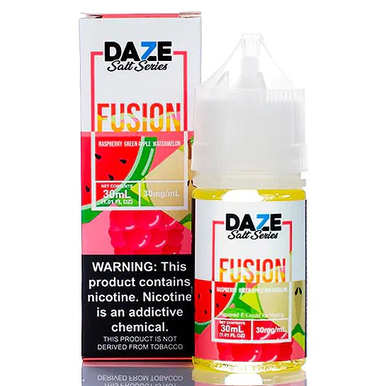 7 DAZE FUSION - RASPBERRY GREEN APPLE WATERMELON - 30ML (30mg)