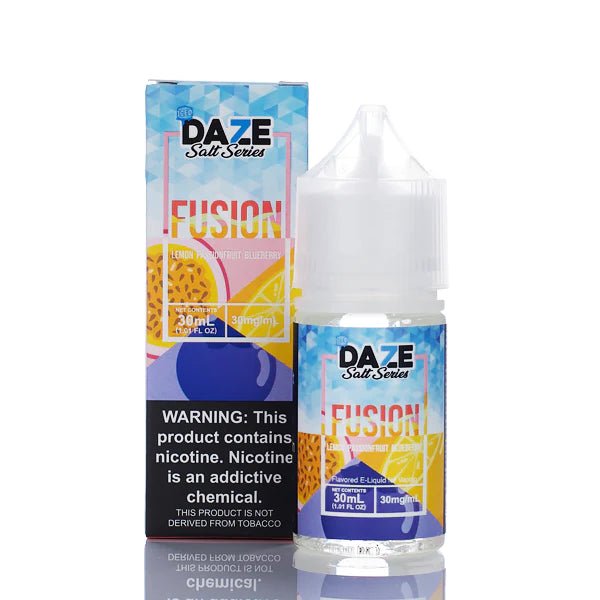7 DAZE FUSION - LEMON PASSIONFRUIT BLUEBERRY ICED - 30ML (30mg)
