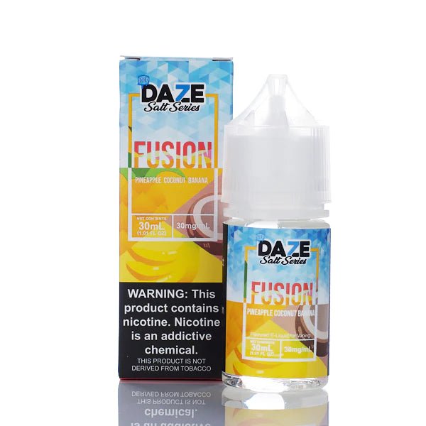 7 DAZE FUSION - PINEAPPLE COCONUT BANANA ICED - 30ML (30mg)