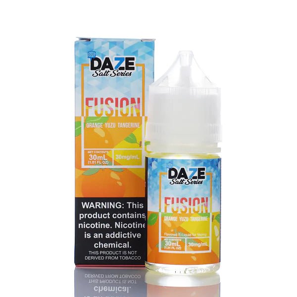 7 DAZE FUSION - ORANGE YUZU TANGERINE ICED - 30ML