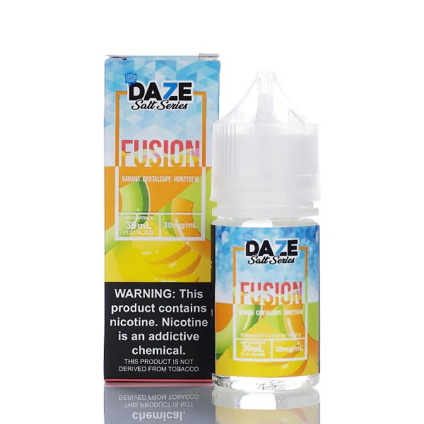 7 DAZE FUSION - BANANA CANTALOUPE HONEYDEW ICED - 30ML