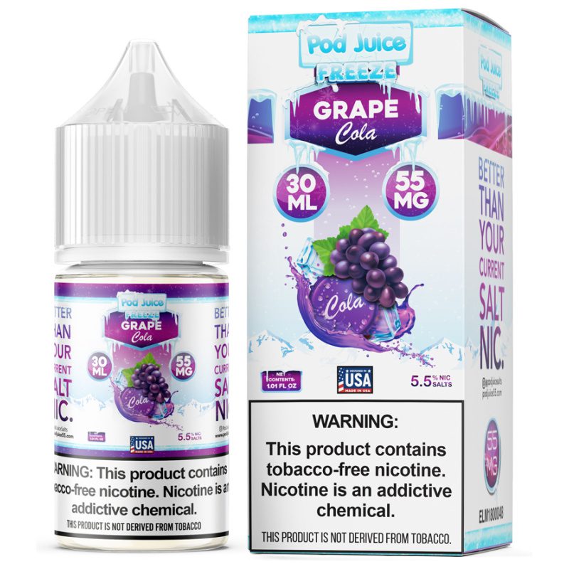 POD JUICE SALT - GRAPE COLA FREEZE - 30ML