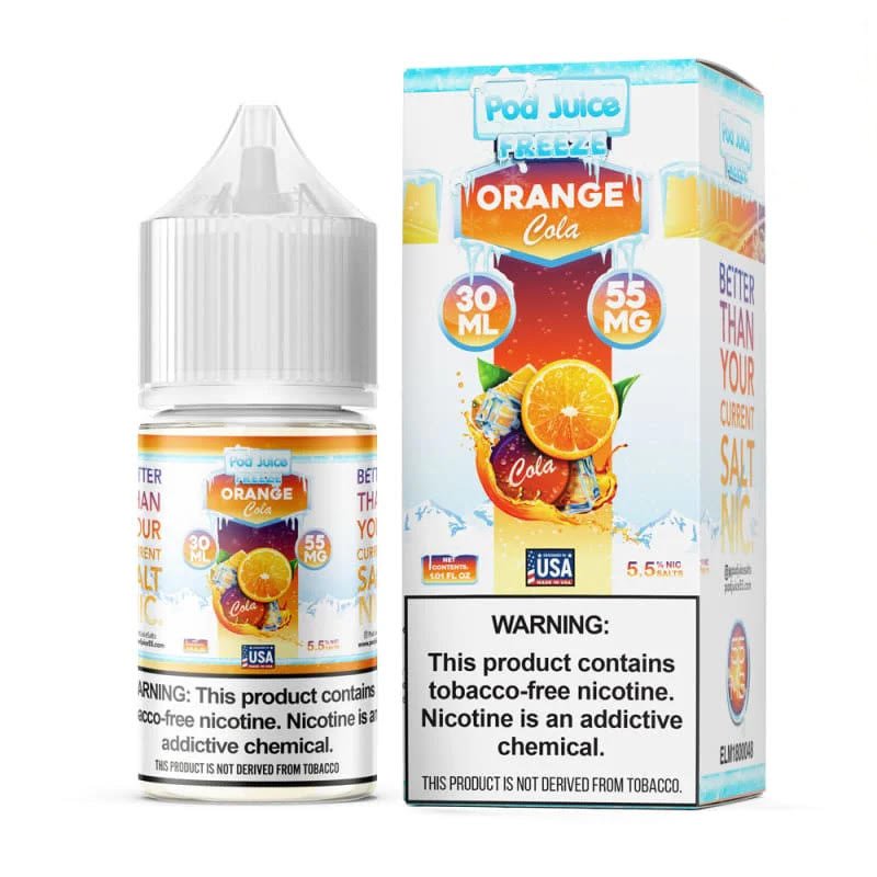 POD JUICE SALT - ORANGE COLA FREEZE - 30ML (35mg)