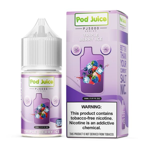 POD JUICE PJ5000 - TRIPLE BERRY ICE - 30ML