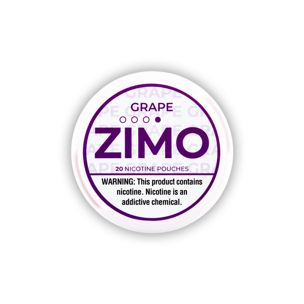 ZIMO Nicotine Pouches - Grape (3mg, 1 Can - 20 Pouches)