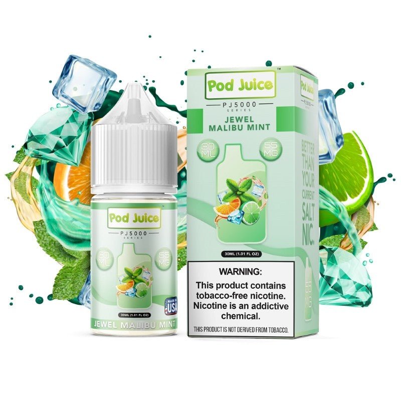 POD JUICE PJ5000 - JEWEL MALIBU MINT - 30ML