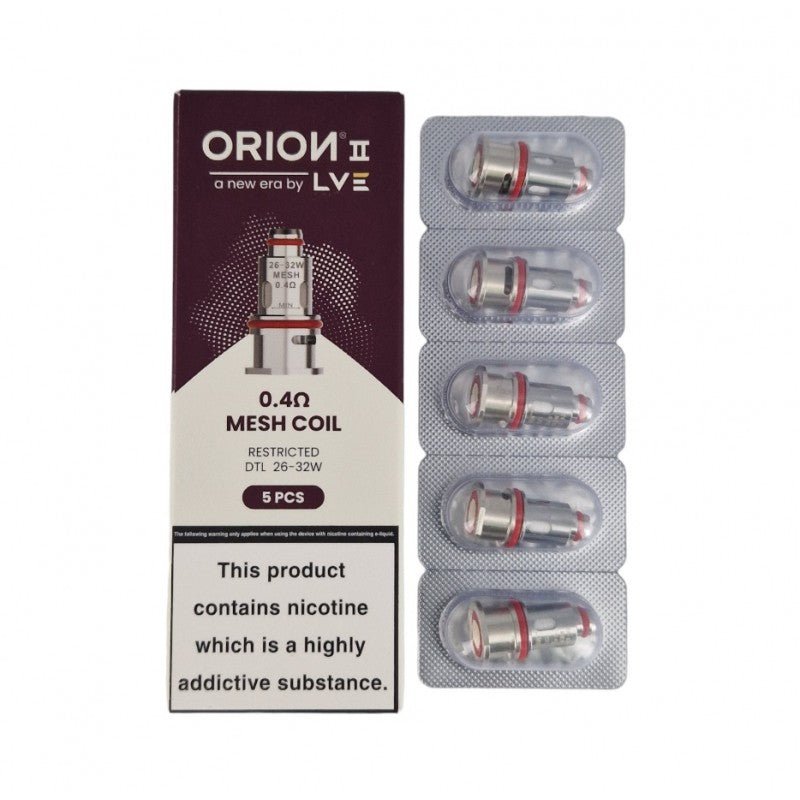LVE ORION 2 REPLACEMENT COILS - 5PK