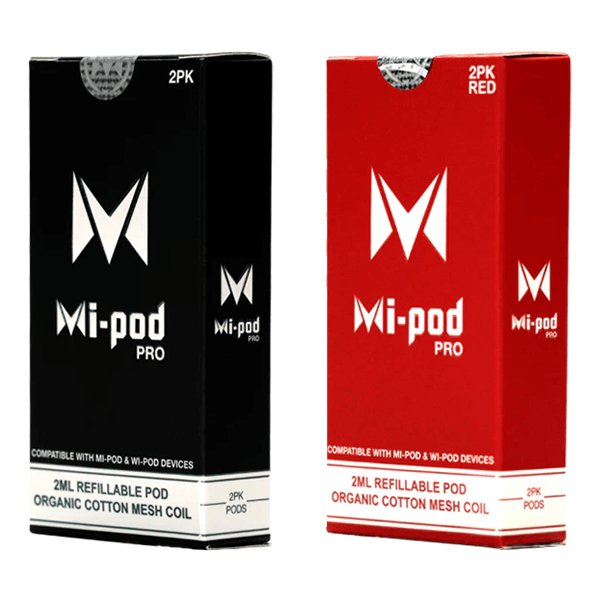 MI-POD PRO REPLACEMENT PODS - 2PK (Black)