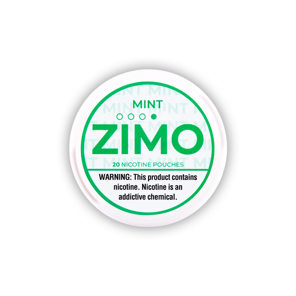 ZIMO Nicotine Pouches - Mint (3mg, 1 Can - Pouches)