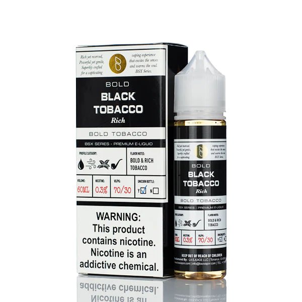 GLAS BASIX - BLACK TOBACCO - 60ML (0mg)